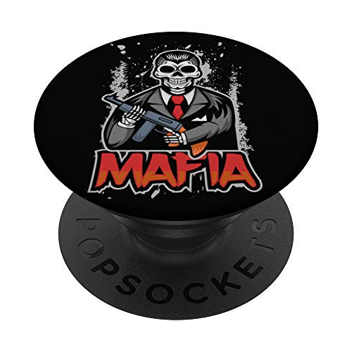 Mafia poster art Gaming Gifts for Gamer Video Games PopSockets Grip and Stand for Phones and Tablets