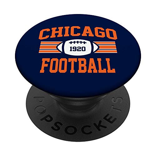 Chicago Football Athletic Vintage Sports Team Fan Gift PopSockets PopGrip Swappable Grip for Phones and Tablets Chicago Football Athletic Vintage Sports Team Fan Gift PopSockets PopGrip Swappable Grip for Phones and Tablets