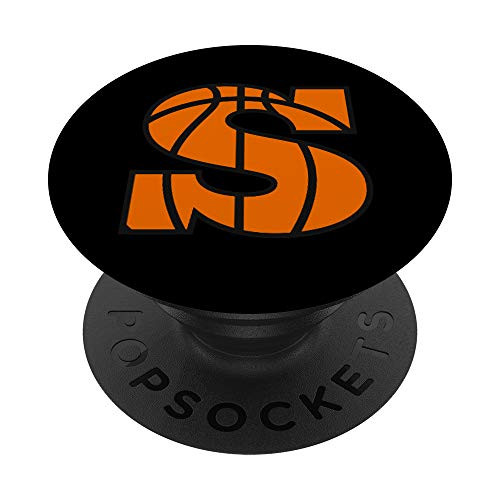 Basketball Pop Socket - Basketball Popsocket - Letter S PopSockets Grip and Stand for Phones and Tablets
