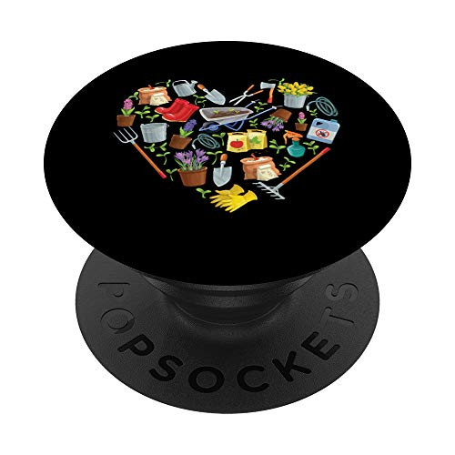 Garden Life Gardening heart men women kids PopSockets PopGrip Swappable Grip for Phones and Tablets Garden Life Gardening heart men women kids PopSockets PopGrip Swappable Grip for Phones and Tablets
