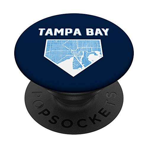 Tampa Bay Baseball City Home Map PopSockets Grip and Stand for Phones and Tablets Tampa Bay Baseball City Home Map PopSockets Grip and Stand for Phones and Tablets