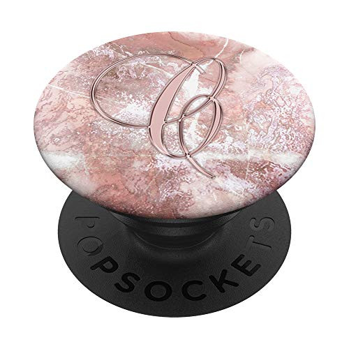 Letter C Golden Rose Pink And White Marbled Design PopSockets Grip and Stand for Phones and Tablets Letter C Golden Rose Pink And White Marbled Design PopSockets Grip and Stand for Phones and Tablets