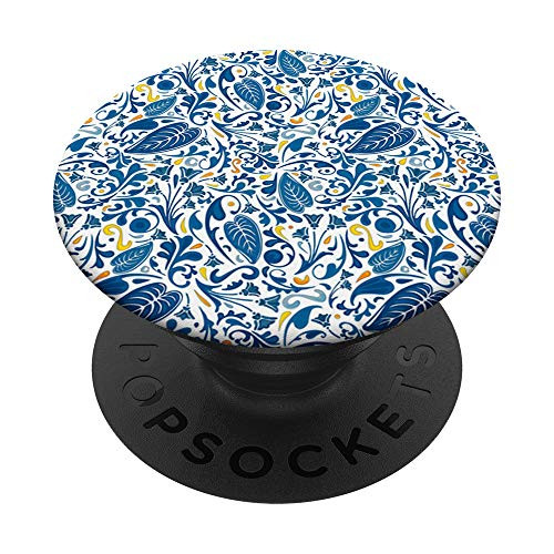 Floral Pop Mount Socket Botanical Garden Flower PopSockets PopGrip Swappable Grip for Phones  and  Tablets