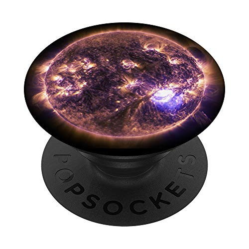 Sun In The Space - Solar System Universe Galaxy Star Gift PopSockets Grip and Stand for Phones and Tablets