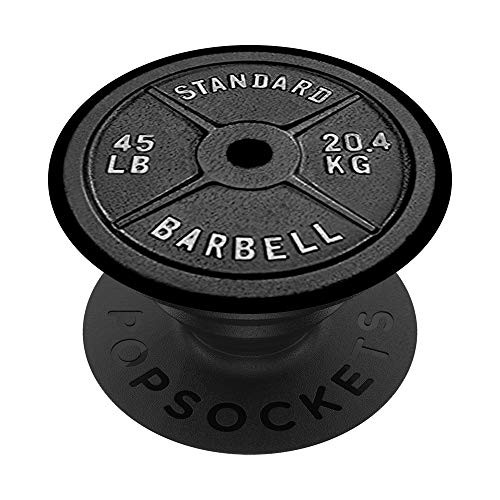 Weightlifting Plate Gym Barbell Weight Body Building PopSockets PopGrip Swappable Grip for Phones and Tablets Weightlifting Plate Gym Barbell Weight Body Building PopSockets PopGrip Swappable Grip for Phones and Tablets