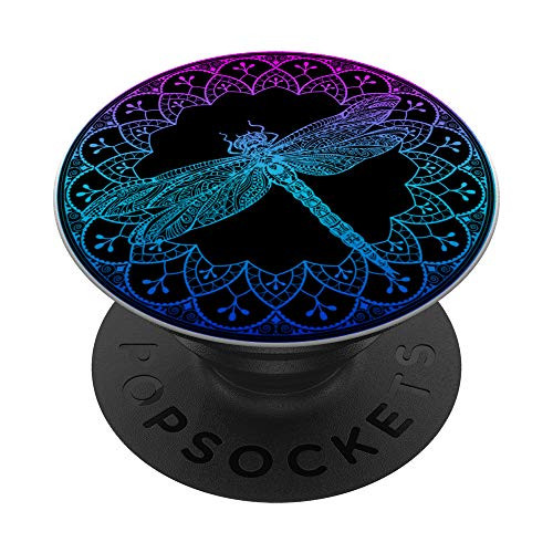 Mandala Fractal Geometry Beautiful Insect Pretty Dragonfly PopSockets PopGrip Swappable Grip for Phones and Tablets Mandala Fractal Geometry Beautiful Insect Pretty Dragonfly PopSockets PopGrip Swappable Grip for Phones and Tablets