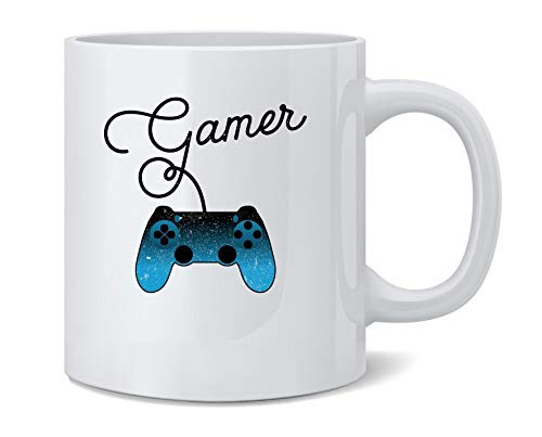 Poster Foundry Im a Gamer PS Controller Video Games Ceramic Coffee Mug Tea Cup Fun Novelty Gift 12 oz