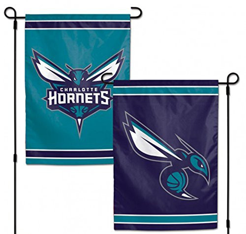 WinCraft NBA Charlotte Hornets Flag12x18 Garden Style 2 Sided Flag Team Colors One Size WinCraft NBA Charlotte Hornets Flag12x18 Garden Style 2 Sided Flag Team Colors One Size