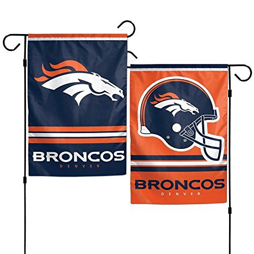 Denver Broncos Garden Flag 2013 Logo Mini Wincraft Orange