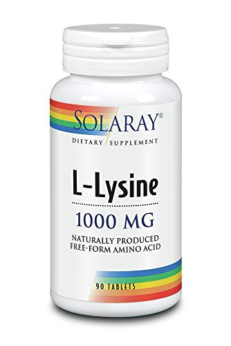 Free-Form L-Lysine Solaray 90 Tabs