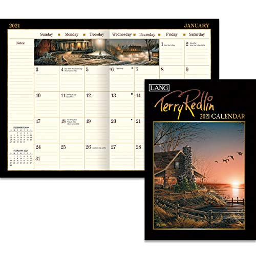 LANG Terry Redlin 2021 Monthly Planner 21991012117