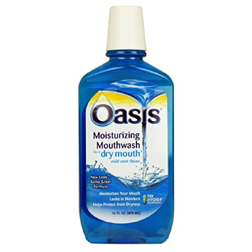Oasis Moisturizing Mouthwash for Dry Mouth Mild Mint - 16 oz