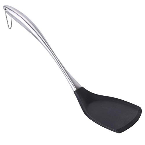 Silicone Turner Turner Kitchen Spatula Spatula Long Handle Turner Cooking Spatula for Home
