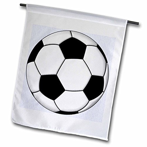 3dRose fl-50318-1 Soccer Ball Champ Garden Flag 12 by 18-Inch 3dRose fl-50318-1 Soccer Ball Champ Garden Flag 12 by 18-Inch