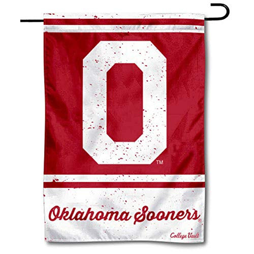 WinCraft Oklahoma Sooners Vintage Retro Throwback Garden Flag WinCraft Oklahoma Sooners Vintage Retro Throwback Garden Flag