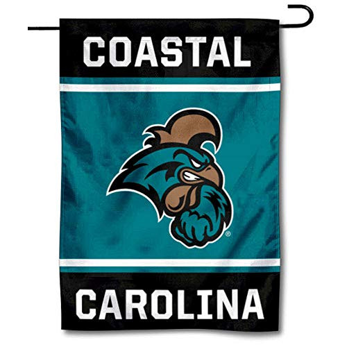 College Flags  and  Banners Co_ Coastal Carolina Chanticleers Garden Banner Flag