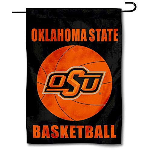 College Flags  and  Banners Co_ Oklahoma State Cowboys Basketball Garden Flag College Flags  and  Banners Co_ Oklahoma State Cowboys Basketball Garden Flag