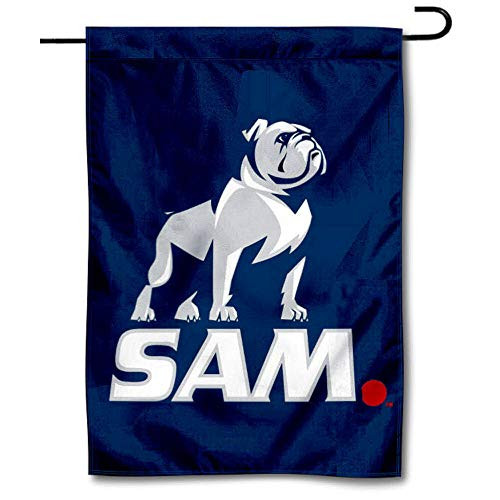 College Flags  and  Banners Co_ Samford Bulldogs New Logo SAM Garden Flag