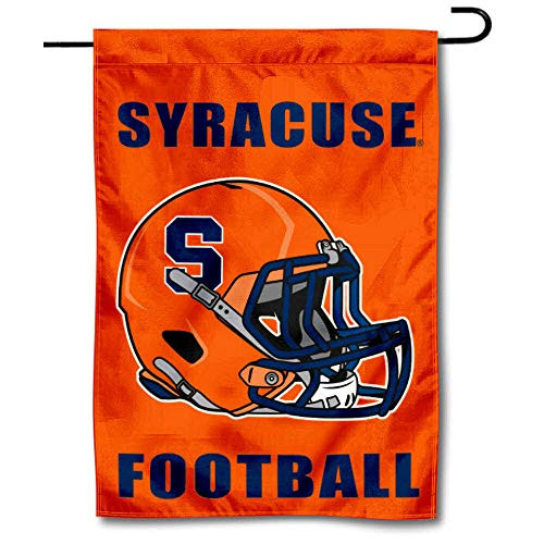 College Flags and Banners Co_ Syracuse Football Helmet Garden Flag College Flags and Banners Co_ Syracuse Football Helmet Garden Flag
