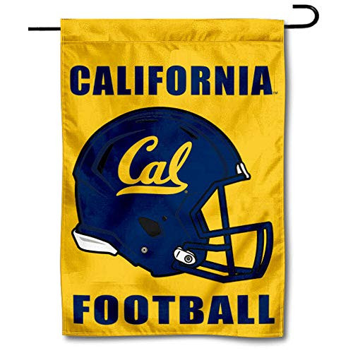 College Flags and Banners Co_ University of California Football Helmet Garden Flag College Flags and Banners Co_ University of California Football Helmet Garden Flag