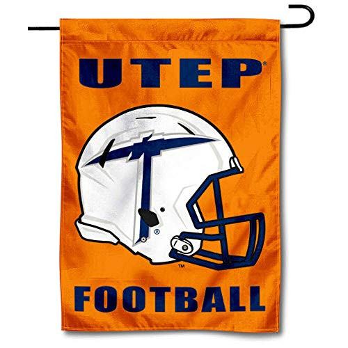 College Flags and Banners Co_ University of Texas El Paso Football Helmet Garden Flag College Flags and Banners Co_ University of Texas El Paso Football Helmet Garden Flag