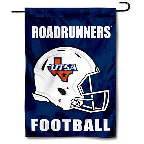 College Flags  and  Banners Co_ Texas San Antonio Roadrunners Football Helmet Garden Yard Flag