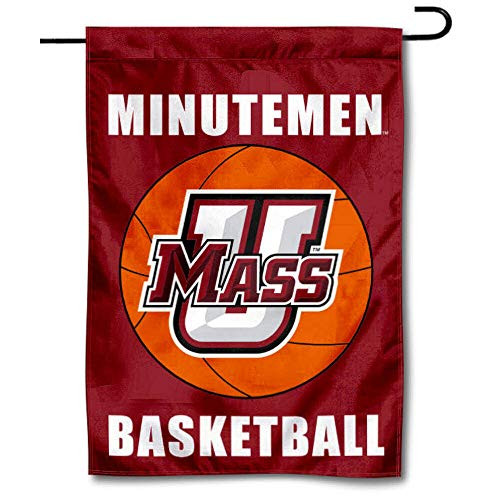 College Flags  and  Banners Co_ Massachusetts Minutemen Basketball Garden Flag