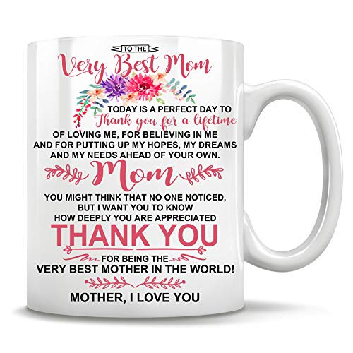 memory gift - Mothers Day Gifts for Mom To My Mom Mother Thank You Mom Coffee 11oz Mug Cup Tea I Love You Appreciated From Daughter From Son T03 memory gift - Mothers Day Gifts for Mom To My Mom Mother Thank You Mom Coffee 11oz Mug Cup Tea I Love You Appreciated From Daughter From Son T03