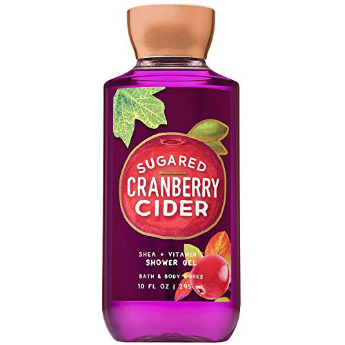 Bath and Body Works SUGARED CRANBERRY CIDER Shower Gel 10 Fluid Ounce 2018 Edition