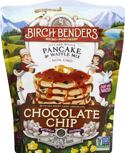 Birch Benders Pancake Waffle Mix Chocolate Chip 24 oz