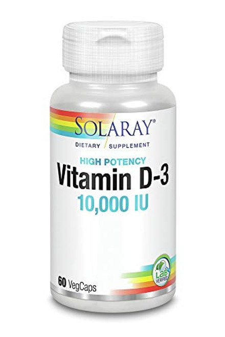 Vitamin D-3 10000 IU Solaray 60 VCaps Vitamin D-3 10000 IU Solaray 60 VCaps