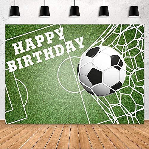 MEHOFOND Soccer Theme Happy Birthday Party Decoration Backdrop for Boy Kids Soccer Birthday Party Photography Background Football Field Banner Photo Studio Props Vinyl 7x5ft MEHOFOND Soccer Theme Happy Birthday Party Decoration Backdrop for Boy Kids Soccer Birthday Party Photography Background Football Field Banner Photo Studio Props Vinyl 7x5ft