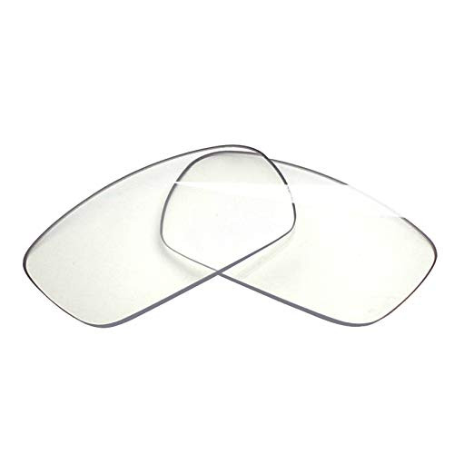 BlazerBuck Anti-salt Replacement Lenses for Oakley Crankshaft OO9239 - High Definition Clear