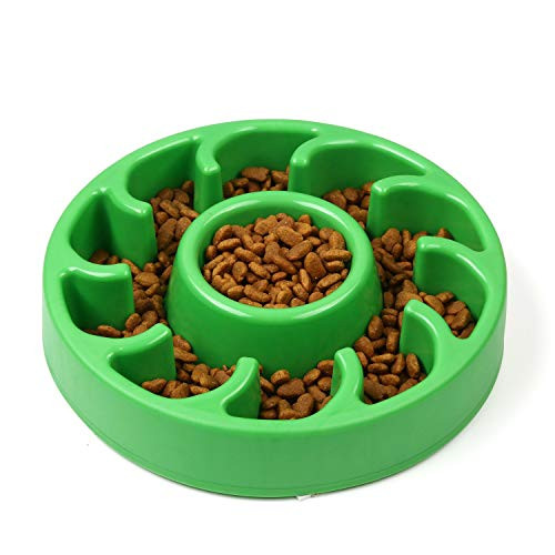 Foir Slow Feeder Dog Bowls Anti Choking Fun Feeder Slow Feed Interactive Bloat Stop Dog Bowl Green Foir Slow Feeder Dog Bowls Anti Choking Fun Feeder Slow Feed Interactive Bloat Stop Dog Bowl Green