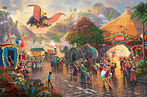 Ceaco Thomas Kinkade - The Disney Collection - Disneys Dumbo Puzzle, 750 Pieces Ceaco Thomas Kinkade - The Disney Collection - Disneys Dumbo Puzzle, 750 Pieces