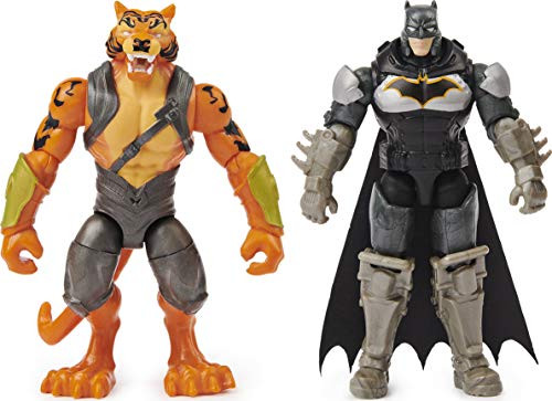 BATMAN 4-inch and Bronze Tiger Action Figures with 6 Mystery Accessories BATMAN 4-inch and Bronze Tiger Action Figures with 6 Mystery Accessories