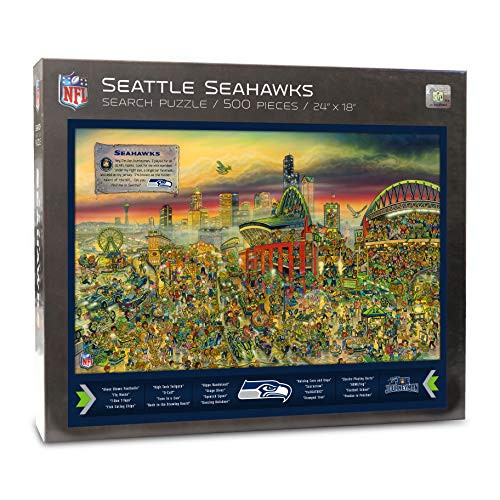 YouTheFan NFL Joe Journeyman 18 x 24 500-Piece Team Puzzle