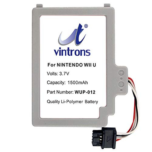 Replacement Battery Compatible with Nintendo Wii U Wii U Gamepad WUP-010