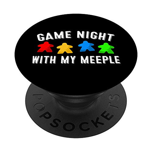 Funny Game Night Gift For Board Gamer Men Women Boys Girls PopSockets PopGrip Swappable Grip for Phones  and  Tablets
