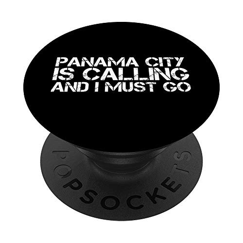 PANAMA CITY FL FLORIDA Funny City Trip Home Roots USA Gift PopSockets Grip and Stand for Phones and Tablets