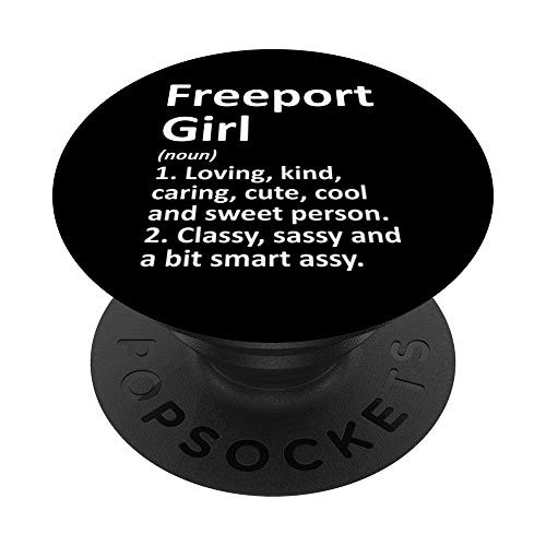FREEPORT GIRL NY NEW YORK Funny City Home Roots Gift PopSockets Grip and Stand for Phones and Tablets FREEPORT GIRL NY NEW YORK Funny City Home Roots Gift PopSockets Grip and Stand for Phones and Tablets