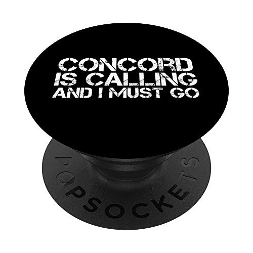 CONCORD NC NORTH CAROLINA Funny City Trip Home USA Gift PopSockets Grip and Stand for Phones and Tablets