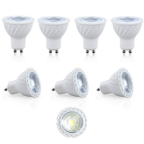 GU10 MR16 LED Bulb - Luxvista 8 Pack 7W 120V MR16 Warm White 3000K LED Light Equivalent to 50W MR16 Halogen Bulb?Non-dimmable GU10 Spotlight Bulb for Home Landscape Recessed Track Lighting GU10 MR16 LED Bulb - Luxvista 8 Pack 7W 120V MR16 Warm White 3000K LED Light Equivalent to 50W MR16 Halogen Bulb?Non-dimmable GU10 Spotlight Bulb for Home Landscape Recessed Track Lighting