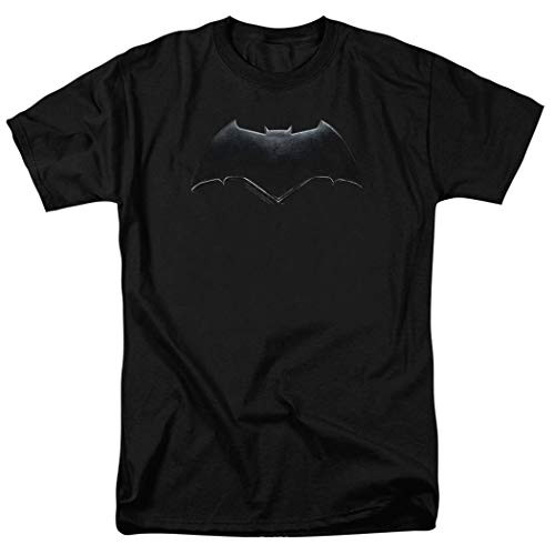 Justice League Movie Batman Logo DC Comics T Shirt and Stickers Large Justice League Movie Batman Logo DC Comics T Shirt and Stickers Large