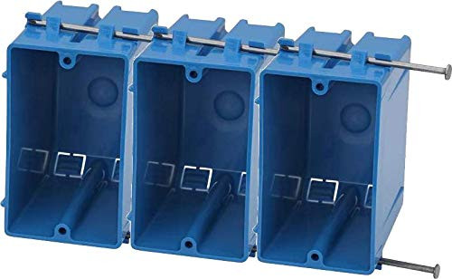 Carlon Single Gang Switch  and  Outlet Box B120A-UPC Special Pack - 9 Boxes Total