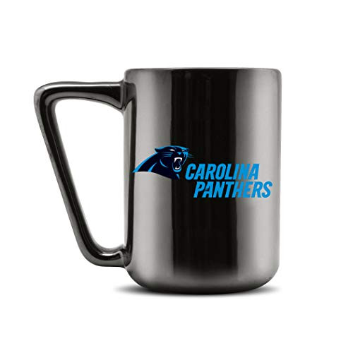 Duck House NFL Carolina Panthers Ceramic Coffee Mug - Metallic Black 16oz Duck House NFL Carolina Panthers Ceramic Coffee Mug - Metallic Black 16oz