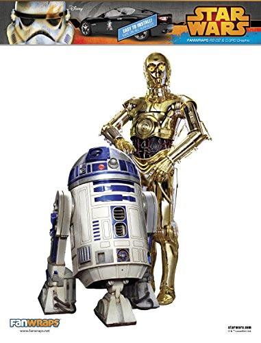 FanWraps Star Wars C-3P0 and R2-D2 Graphic Viynl Decal