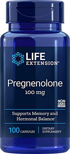 Life Extension Pregnenolone 100 mg 100 Capsules