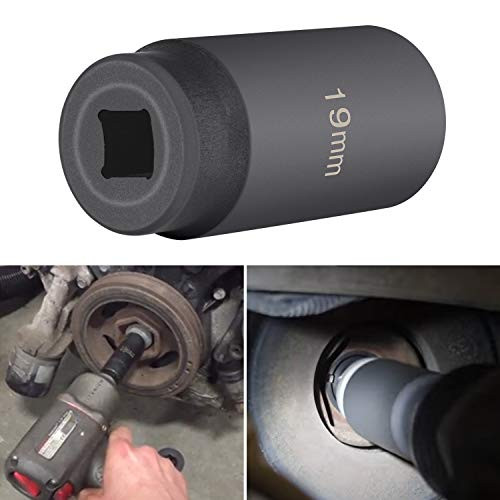 Sunluway Fits for Honda 19 mm Harmonic Balancer Socket Tool 77080 Heavy Duty Steel