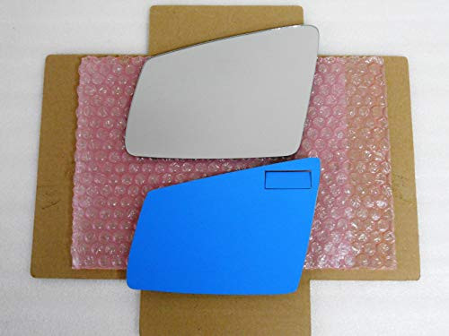 New Replacement Mirror Glass with FULL SIZE ADHESIVE for MERCEDES-BENZ C CL E GLK S CLASS Driver Side View Left LH